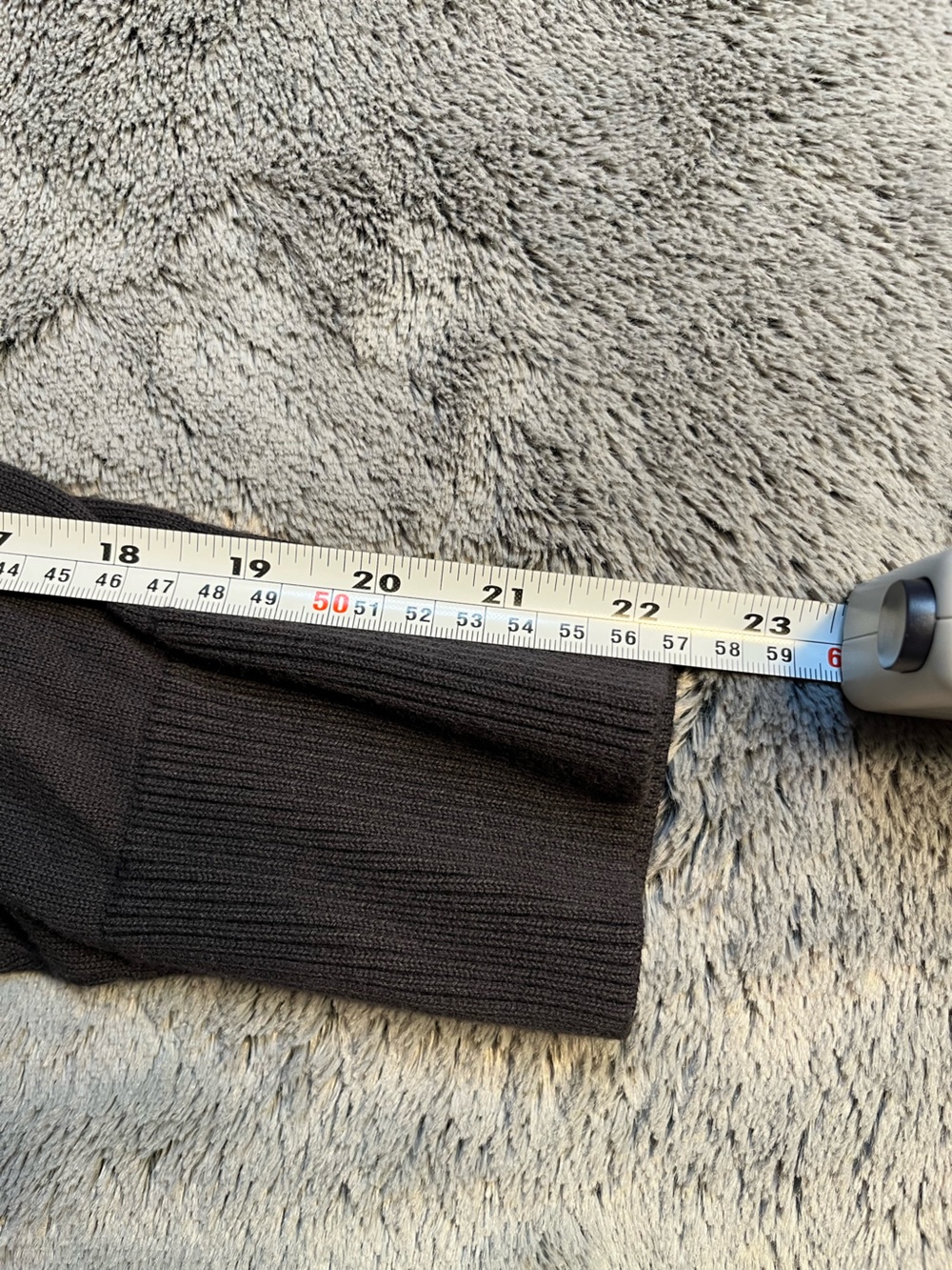 Lands' End Open-Front Cardigan Black with Pockets and Side Vents Women’s 1X - Picture 8 of 8